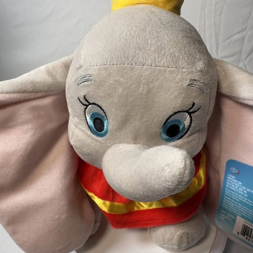 Disney Dumbo Plush Stuffed Animal Elephant‎ 14 Inch Soft Toy Disney Store